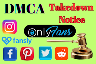 takedown, remove reddit,google,onlyfans,instagram,tiktok,fb content under dmca