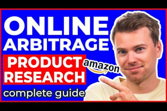 do amazon fba online arbitrage  product research