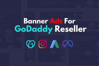 design banner ads for godaddy reseller