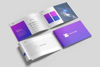create brandbook, corporate identity, and brand style guide