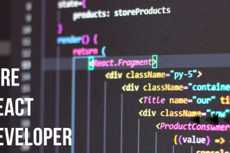 be your frontend web developer, react js and typescript developer