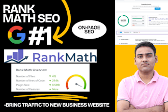 wordpress onpage seo with rankmath and score 90 plus in on page optimization