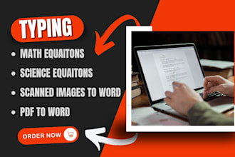 typing of complex mathematical equations matrices formulas