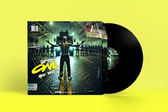 design perfect album, single or mixtape cover art