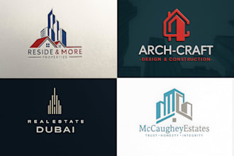 professional real estate and corporate logo design