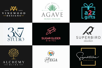design modern art and design logo