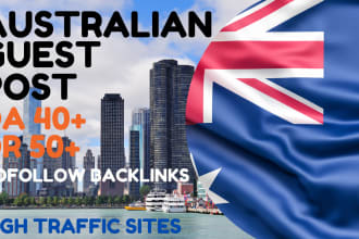 do australian guest post, au backlinks on high da australian blogs
