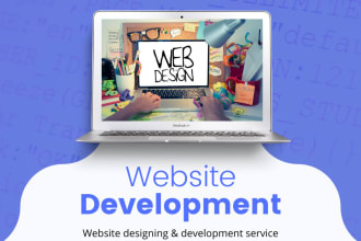 do frontend, backend website design and development