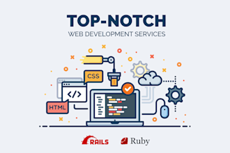 do ruby on rails backend development for you