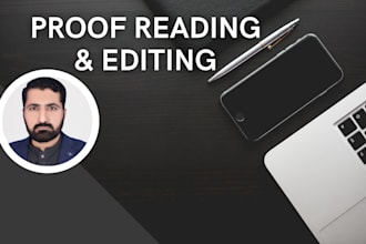 proofread, copyedit, and rewrite your work