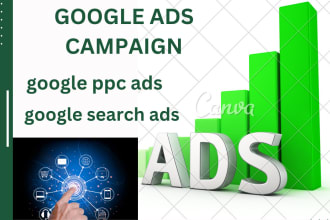 setup professional google ads, PPC ads campaign for business