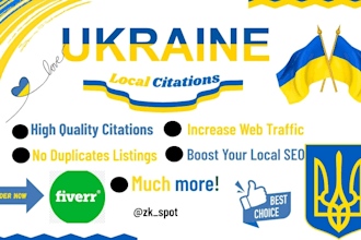 do manually ukraine citations for your local seo
