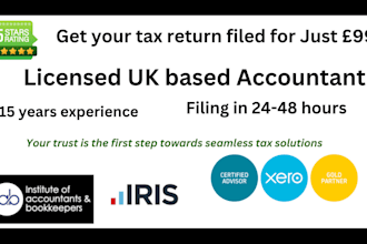prepare UK tax return and file self assessment tax return to hmrc