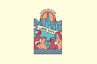 intricate challenge re brand neighborhood logo