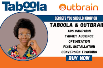 setup taboola outbrain mgid evadav native ads campaign