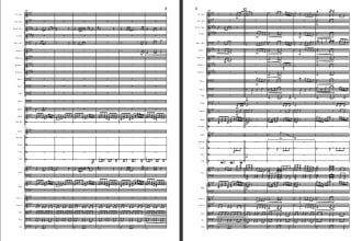 transcribe orchestra score from audio or video