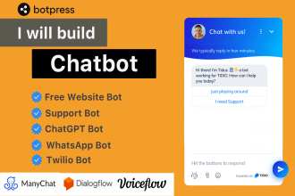 develop chatbot using dialogflow, twilio and chatgpt