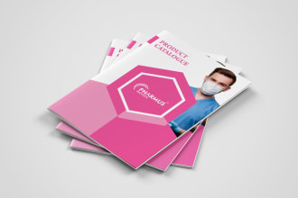 design booklet, poster, promotional ads, instruction manual and PDF