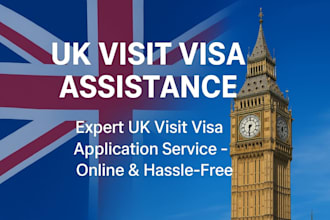 expertly assist with UK visit visa application