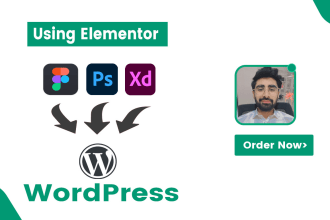 convert figma to wordpress, xd to wordpress, PSD to wordpress