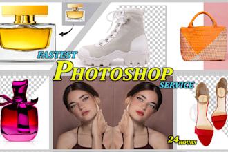 do bulk product image editing and background removal in photoshop
