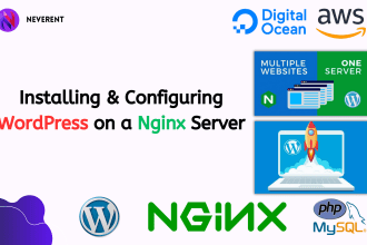 configure a website or wordpress on your vps or hosting