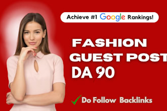 do high da90 fashion guest post with dofollow backlinks