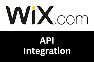 add rest API integration to your wix website