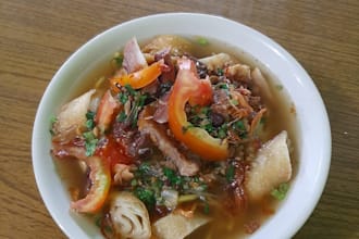 write food or culinary articles in indonesian