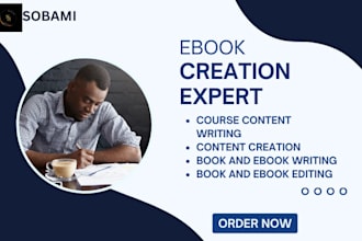 be your ebook writer ebook ghostwriter and course content creator