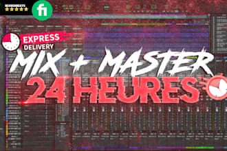 mix and master your rap song in 24 hours