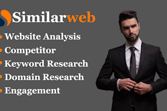 analyze similarweb report, similarweb SEO, generate web report, analysis