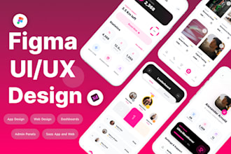 design wireframes, app UI UX design, web design prototype in figma