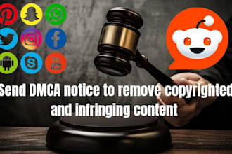 report leaked infringing content to facebook twitter shopify onlyfans under dmca