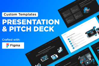do professional figma pitch deck design in 24 hours