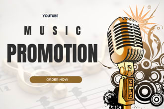 do youtube music video promotion