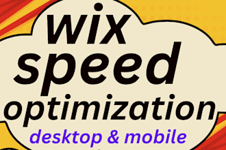 improve wix speed on google page speed insight within 24 hours
