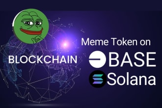 create meme token on solana and base chain