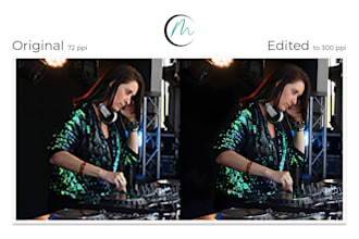 upscale your low resolution images up to 10 times larger with no loss of quality