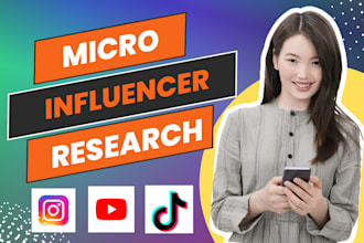 find best instagram, tiktok micro influencer list for influencer marketing