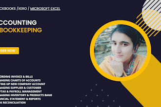 do setup, categorization and bookkeeping in quickbooks online