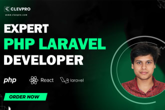 be your expert PHP laravel developer for web development