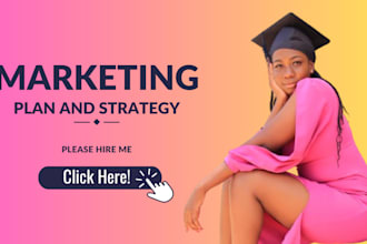 write you a winning marketing plan
