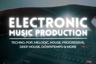 produce original electronic music for you