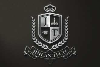 design luxury vintage heraldic coat of arms and family crest logo