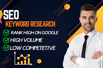 seo keyword research, niche research and competitor analysis