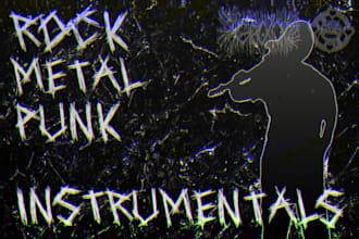 create a rock, metal, trap metal instrumental