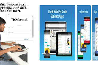 develop appsheet app for your business idea