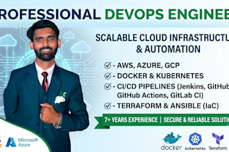devops engineer with iac tools ansible and terraform and etc