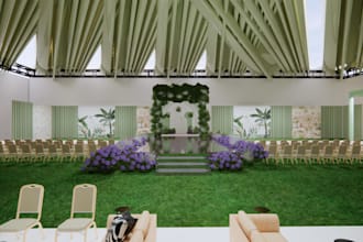 design your wedding and event stage decor